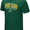 Colosseum Men's George Mason Patriots Green T-Shirt