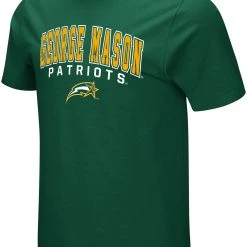 Colosseum Men's George Mason Patriots Green T-Shirt