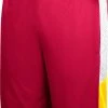 Colosseum Men's USC Trojans Cardinal Basketball Shorts