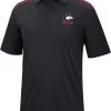 Colosseum Men's Northern Illinois Huskies Black Polo