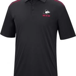Colosseum Men's Northern Illinois Huskies Black Polo