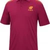 Colosseum Men's Central Michigan Chippewas Maroon Polo