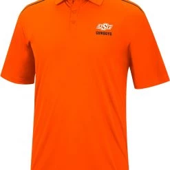 Colosseum Men's Oklahoma State Cowboys Orange Polo
