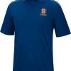 Colosseum Men's Syracuse Orange Navy Blue Polo