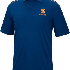 Colosseum Men's Syracuse Orange Navy Blue Polo