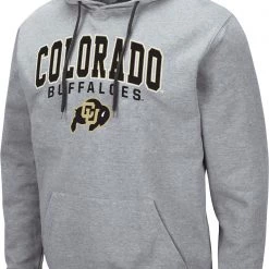 Colosseum Men's Colorado Buffaloes Grey Promo Hoodie