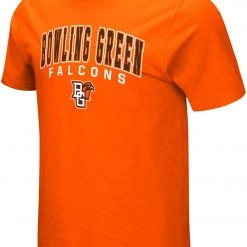 Colosseum Men's Bowling Green Falcons Orange T-Shirt