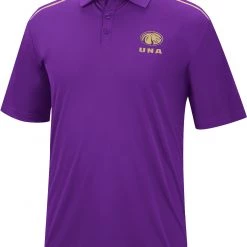 Colosseum Men's North Alabama Lions Purple Polo