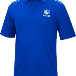 Colosseum Men's Saint Louis Billikens Blue Polo