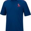 Colosseum Men's Ole Miss Rebels Blue Polo