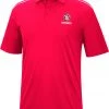 Colosseum Men's South Dakota Coyotes Red Polo