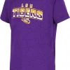 Colosseum Youth LSU Tigers Purple Playbook T-Shirt For Girls'