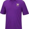 Colosseum Men's Washington Huskies Purple Polo