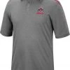 Colosseum Men's Ohio State Buckeyes Gray Polo