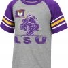 Colosseum Youth LSU Tigers Gray Truck T-Shirt For Boys'
