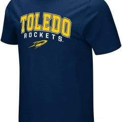 Colosseum Men's Toledo Rockets Midnight Blue T-Shirt