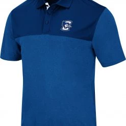 Colosseum Men's Creighton Bluejays Blue Links Polo
