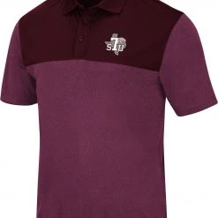 Colosseum Men's Texas Southern Tigers Maroon Polo