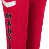 Colosseum Women's Maryland Terrapins Red Kripke Joggers