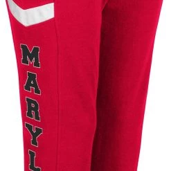 Colosseum Women's Maryland Terrapins Red Kripke Joggers