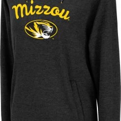 Colosseum Women's Missouri Tigers Black Pullover Hoodie