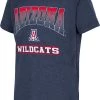Colosseum Youth Arizona Wildcats Navy Toffee T-Shirt For Boys'