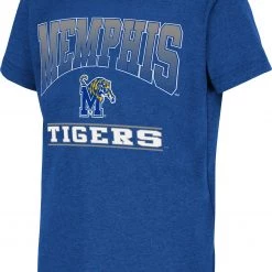 Colosseum Youth Memphis Tigers Blue Toffee T-Shirt For Girls'