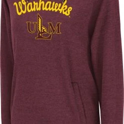Colosseum Women's Louisiana-Monroe Warhawks Maroon Pullover Hoodie