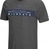 Colosseum Men's Villanova Wildcats Grey Marty T-Shirt
