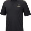 Colosseum Men's Vanderbilt Commodores Black Polo