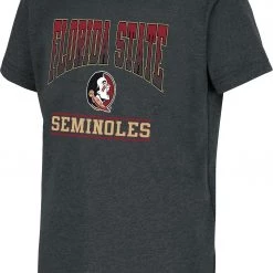 Colosseum Youth Florida State Seminoles Black Toffee T-Shirt For Boys'