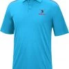 Colosseum Men's Delaware State Hornets Columbia Blue Polo
