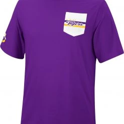 Colosseum Men's LSU Tigers Purple League Game T-Shirt