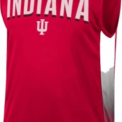Colosseum Men's Indiana Hoosiers Crimson Hollywood Sleeveless T-Shirt