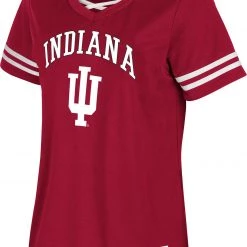 Colosseum Women's Indiana Hoosiers Crimson Relationship Agreement Jersey