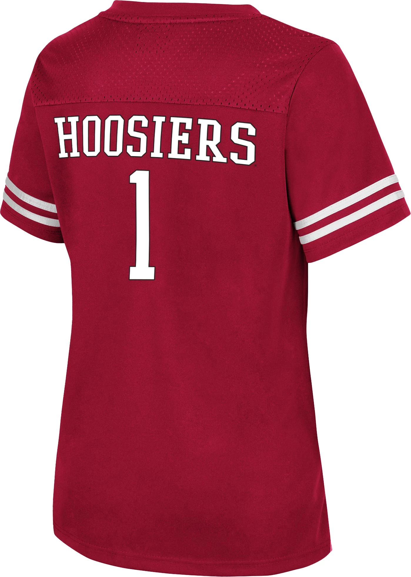 Colosseum Women's Indiana Hoosiers Crimson Relationship Agreement Jersey 2 Colosseum Women's Indiana Hoosiers Crimson Relationship Agreement Jersey - Image 2