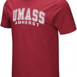 Colosseum Men's UMass Minutemen Maroon T-Shirt