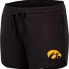 Colosseum Women's Iowa Hawkeyes Black Mr. Right Shorts