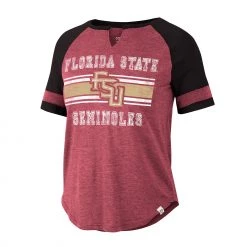 Colosseum Women's Florida State Seminoles Garnet Raglan T-Shirt