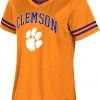 Colosseum Women's Clemson Tigers Orange Relationship Agreement Jersey