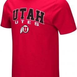 Colosseum Men's Utah Utes Crimson T-Shirt