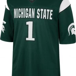 Colosseum Youth Michigan State Spartans Green Football Jersey For Girls'