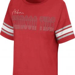 Colosseum Women's Alabama Crimson Tide Crimson Janis T-Shirt
