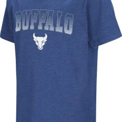 Colosseum Youth Buffalo Bulls Blue Dual Blend T-Shirt For Boys'