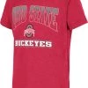 Colosseum Youth Ohio State Buckeyes Scarlet Toffee T-Shirt For Boys'
