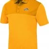Colosseum Men's Western Michigan Broncos Gold Links Polo