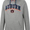 Colosseum Men's Auburn Tigers Grey Baller Pullover Hoodie