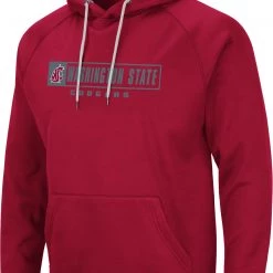 Colosseum Men's Washington State Cougars Crimson Promo Hoodie