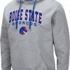 Colosseum Men's Boise State Broncos Grey Promo Hoodie