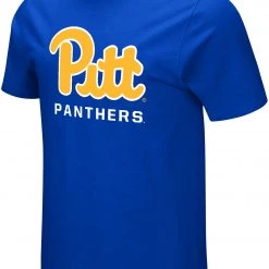 Colosseum Men's Pitt Panthers Blue T-Shirt